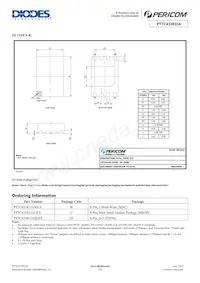 PT7C433833AUEX Datasheet Page 19