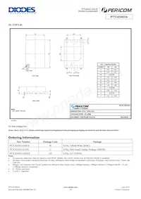 PT7C433833AUEX Datasheet Pagina 19