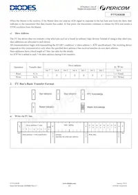 PT7C4363BWEX Datasheet Page 19