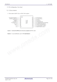 R5F101JEDFA#X0 Datasheet Page 16