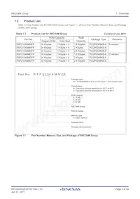 R5F21345MNFP#X4 Datasheet Page 4