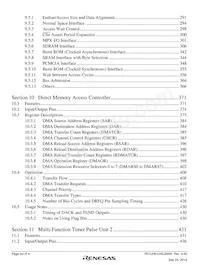 R5S72623P144FP#UZ Datasheet Page 16