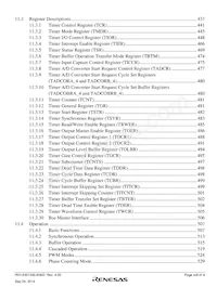 R5S72623P144FP#UZ Datasheet Page 17