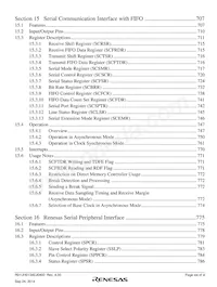 R5S72623P144FP#UZ Datasheet Page 21