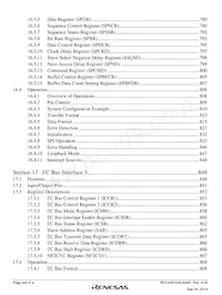 R5S72623P144FP#UZ Datasheet Page 22