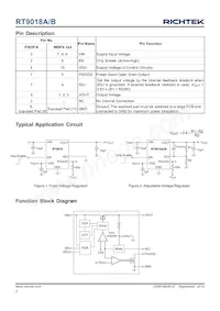 RT9018A-25GSP Datasheet Page 2