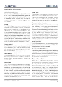 RT9018A-25GSP Datasheet Page 9