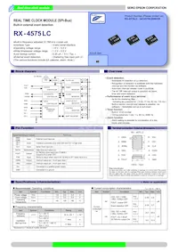 RX-4575LC:B Datasheet Cover