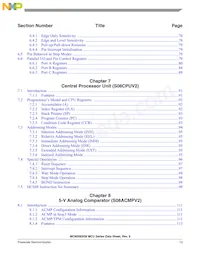 S9S08SG4E2MSC Datasheet Page 13