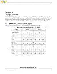 S9S08SG4E2MSC Datasheet Page 21