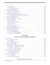 S9S12GA240F0VLL數據表 頁面 17