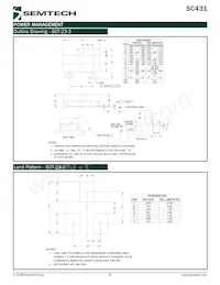 SC431CSQTRT Datasheet Page 8