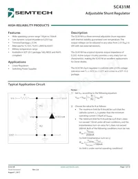 SC431MSKQTRT Datasheet Cover