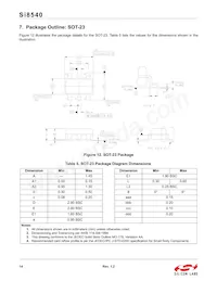 SI8540-B-FS Datasheet Page 14