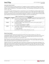 SII1160CTU數據表 頁面 18