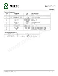 SLG7NT4375VTR Datasheet Page 3