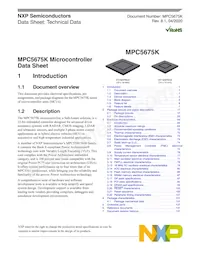 SPC5675KF0MMM2 Datasheet Cover