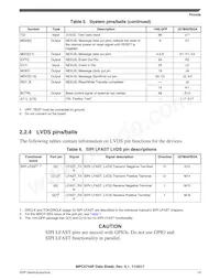 SPC5744PFK1AKLQ8 Datasheet Page 13