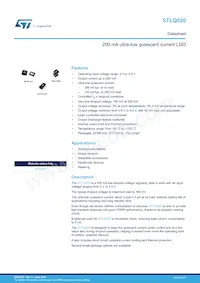 STLQ020J25R Datasheet Cover