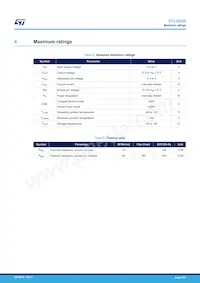 STLQ020J25R Datasheet Page 5