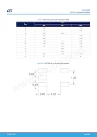 STLQ020J25R Datasheet Page 16