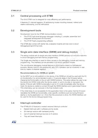 STM8L001J3M3 Datasheet Page 9