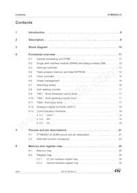 STM8S001J3M3 Datasheet Page 2