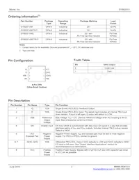 SY89251VMG-TR Datasheet Page 2