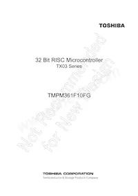 TMPM361F10FG(C Datasheet Cover