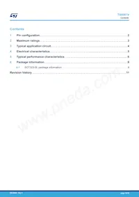 TS4061VIBT-205 Datasheet Pagina 12