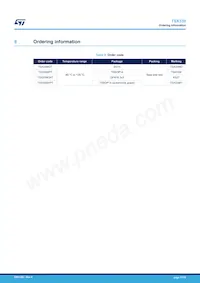 TSX339IDT Datasheet Pagina 17