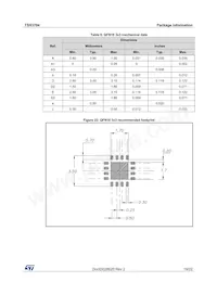 TSX3704IYPT Datasheet Pagina 19