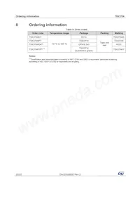 TSX3704IYPT Datasheet Pagina 20