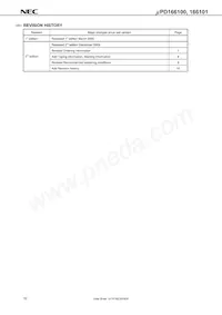 UPD166101GR-E1-AZ Datasheet Pagina 12