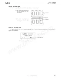 UPD166104GS-E1-AZ Datasheet Page 13