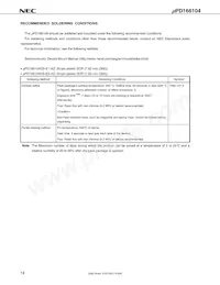 UPD166104GS-E1-AZ Datasheet Page 14