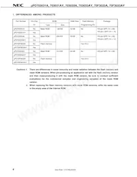 UPD70F3033AGC-8EU-A Datasheet Page 10