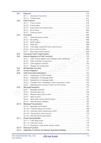 UPD70F3378M1GJA2-GAE-AX Datasheet Page 14