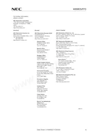 UPD70F3611M2GBA-GAH-AX Datasheet Pagina 5