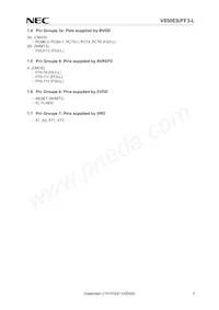 UPD70F3622M2GCA-UEU-AX Datasheet Pagina 7