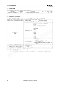 UPD70F3622M2GCA-UEU-AX Datasheet Page 10