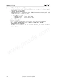UPD70F3622M2GCA-UEU-AX數據表 頁面 20