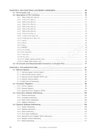 UPD78F0058YGK-9EU-A Datasheet Page 16