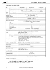 UPD78F8058K8-9B4-AX Datasheet Page 4
