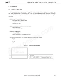 UPD78F9212FH-2A2-E1-A 데이터 시트 페이지 17