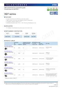 VGT22EPC-200S6A12數據表 封面