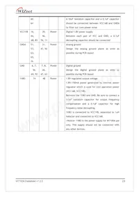 W7100A-S2E-100 Datasheet Page 23