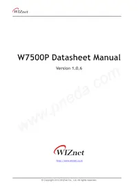 W7500P Datasheet Copertura