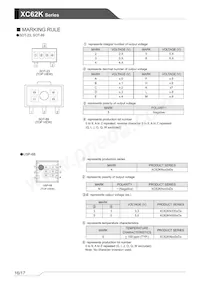 XC62KN3002PR-G Datasheet Pagina 16