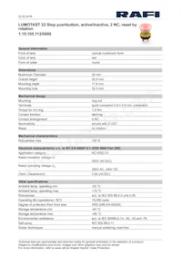 1.15105.1120000 Datasheet Cover